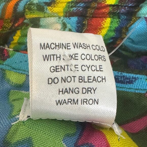 Monroe and Main Tropical Leaf Print Fit and Flare Midi Sundress Size 1X NWT - Picture 12 of 13